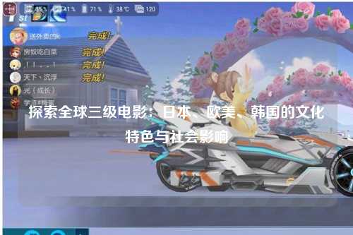 探索全球三级电影：日本、欧美、韩国的文化特色与社会影响